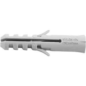 Bucha de nylon para fixação 12 mm, com 10 peças, VONDER