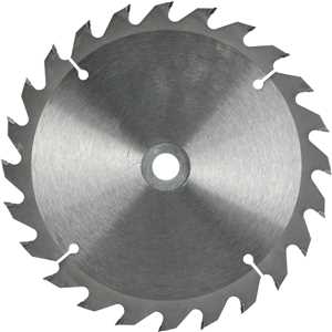 Lâmina de serra circular com dentes de metal duro/vídea, 200 mm x 30 mm, 24 dentes, VONDER