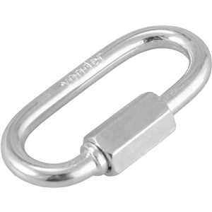 Mosquetão reto com rosca, 1/2", VONDER