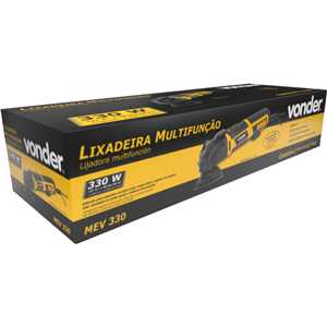 Lixadeira multifunção, 330 W, MEV 330, 127 V~, VONDER