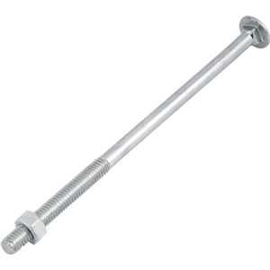 Parafuso francês zincado, 5/16" x 6.1/2", com porca, VONDER
