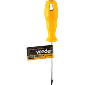 Chave hexalobular, T9, com cabo reto, VONDER