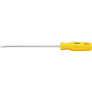 Chave de fenda 1/4" x 8", aço cromo vanádio, com ponta magnetizada, VONDER