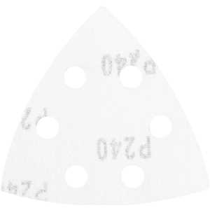 Lixa triangular com costado em pluma, grão 240, para lixadeira multifunção, VONDER