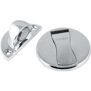 Fixador de porta FP 700, cromado, VONDER