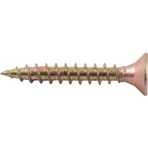 Parafuso madeira chipboard, cabeça chata, fenda cruzada/phillips, 6,0 mm x 40,0 mm, VONDER