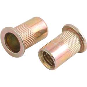 Rebite de rosca em aço carbono, rosca M10 x 21,0 mm, VONDER