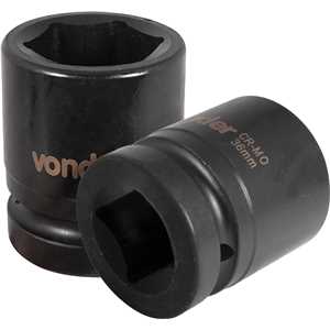 Soquete sextavado de impacto, encaixe de 1" x 36,0 mm, VONDER