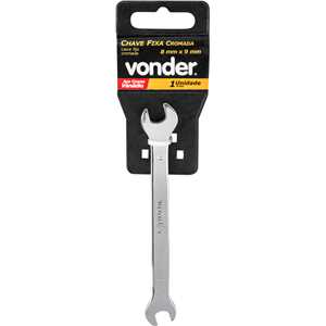 Chave fixa 8 mm x 9 mm, VONDER