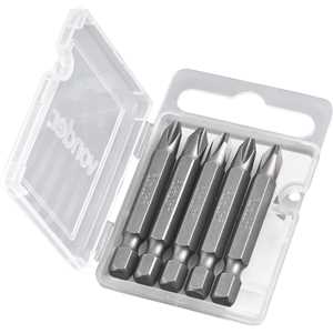 Bits/ponteira phillips com encaixe 1/4", nº 2 x 50 mm, com 5 peças, VONDER