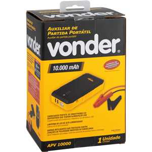 Auxiliar de partida portátil APV 10000, VONDER
