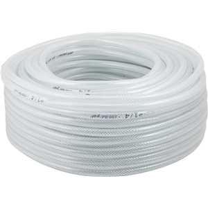 Mangueira PVC cristal trançada, VPT, 250 libras,  5/16" VONDER