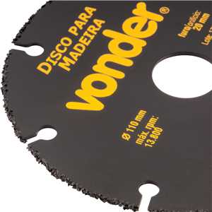 Disco de corte para madeira 110 mm DMV 110, VONDER