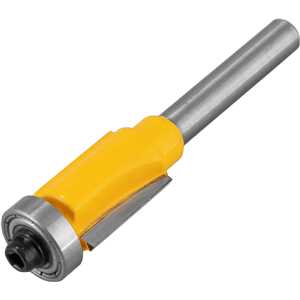 Fresa com dentes de metal duro, reta, para acabamento com rolamento, 13 mm VONDER