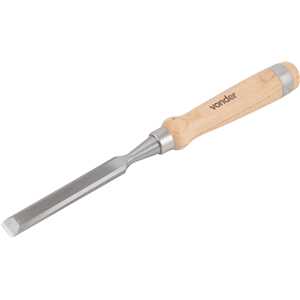 Formão chanfrado reto 7/8", com cabo em madeira, VONDER