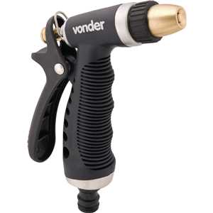 Esguicho metálico para jardim, tipo pistola, engate 1/2", EP 217, VONDER