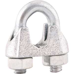 Clips para cabo de aço 1" - 25,40 mm, granel, NOVE54