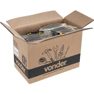 Máscara para solda, com escurecimento automático, tonalidade 12, caixa fechada, MSV 012 VONDER