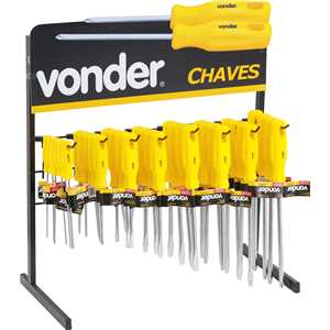 Expositor para chaves de fenda/phillips VONDER