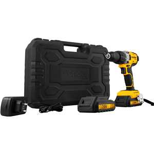 Parafusadeira/furadeira de impacto a bateria, 20 V, fonte de carregamento bivolt automática, PFV 212IB, VONDER PLUS