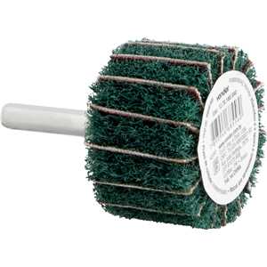 Roda com haste para remoção e acabamento, 40 mm x 25 mm, grão 180, VONDER
