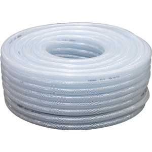 Mangueira PVC cristal trançada, VPT, 250 libras,  1/2" VONDER