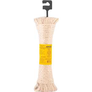 Corda de sisal 6 mm x 15 m, 3 pernas, VONDER