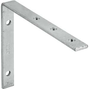 Cantoneira para cortina, 8 cm x 10 cm, zincada, VONDER
