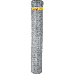 Tela metálica hexagonal, mangueirão, malha 3", 18 BWG x 1,5 m, com 50 m,  VONDER