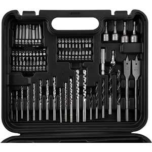 Parafusadeira/furadeira de impacto a bateria, 12 V, fonte bivolt automática, jogo com 74 acessórios, PFD 074 DWT