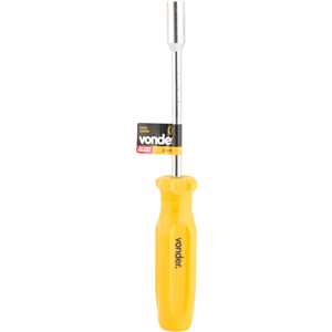 Chave canhão 9 mm x 125 mm, aço cromo vanádio, VONDER