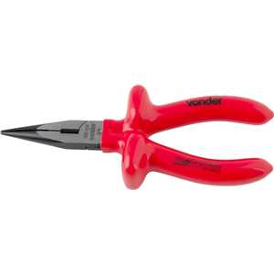 Alicate bico meia cana reto 6", com isolação até 1.000 V, VONDER