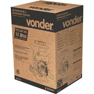 Atomizador e soprador costal 14 litros, ASV 427, VONDER