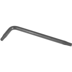 Chave hexalobular tipo L, com furo guia, T09 VONDER