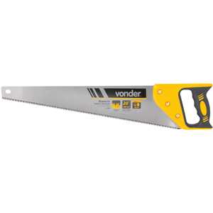 Serrote 20", aço carbono, tripla afiação, cabo plástico emborrachado, SE 200, VONDER