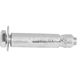 Chumbador CBV com parafuso sextavado, 1/4" x 2", VONDER