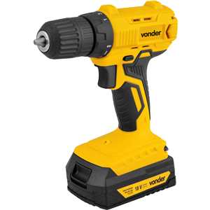 Parafusadeira furadeira a bateria, 18 V, com bateria e com carregador, IPFV 1852 VONDER