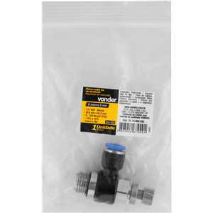 Regulador de velocidade, 6 mm, rosca 1/4" BSP, VONDER