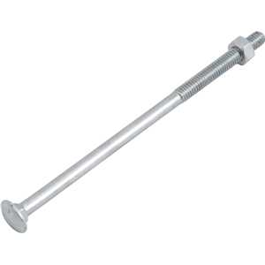 Parafuso francês zincado, 5/16" x 6.1/2", com porca, VONDER