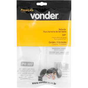 Vedante de borracha para torneira, 3/4" VONDER
