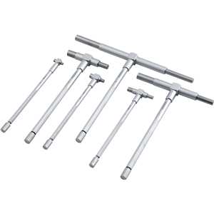 Calibrador telescópico, 8 mm a 150 mm, jogo com 6 peças, VONDER