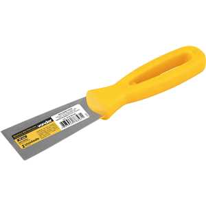 Espátula de aço inox, 4 cm, com cabo plástico, VONDER