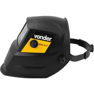 Inversor para solda com eletrodo e TIG, 200 A, IM 228, com máscara de escurecimento automático tonalidade 9 a 13,  monofásico, 127 V~ - 220 V~ - Seleção automática VONDER