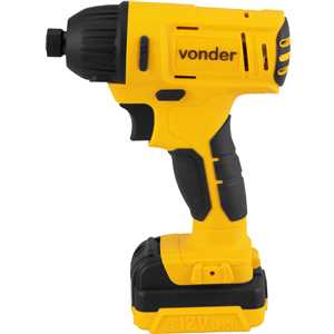 Parafusadeira a bateria de impacto, 12 V, fonte bivolt automático, PBV 012I VONDER