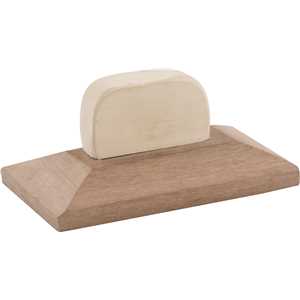 Desempenadeira de madeira para acabamento 125 mm x 75 mm, VONDER