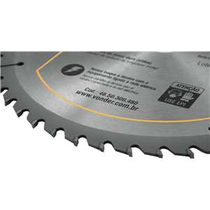 Lâmina de serra circular com dentes de metal duro/vídea, 300 mm x 30 mm, 48 dentes, VONDER
