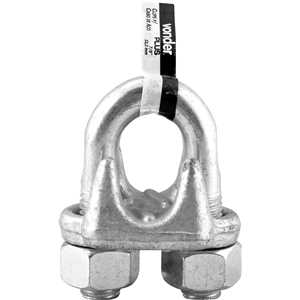 Clips para cabo de aço 7/8" - 22,20 mm, pesado, VONDER PLUS