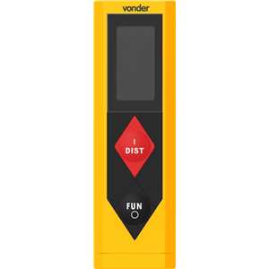 Medidor de distância a laser 30 m, compacto, VONDER