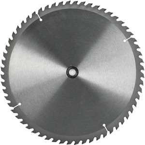 Lâmina de serra circular com dentes de metal duro/vídea, 350 mm x 30 mm, 60 dentes, VONDER