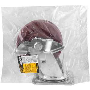 Rodízio giratório industrial 5", de celeron, com freio, VONDER